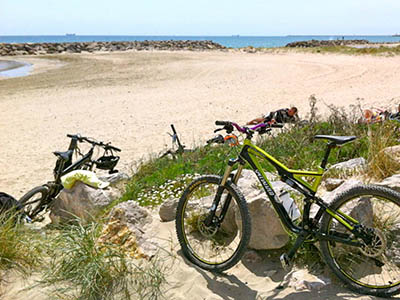 The beaches of Grau du Roi, Espiguette, Palavas and Grande Motte