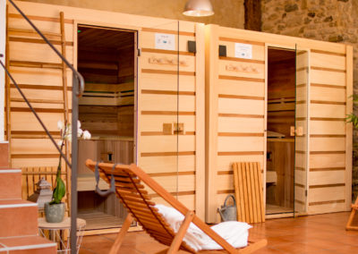 2 cabines de Sauna pour votre bien-être