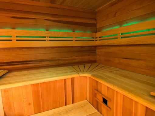 2 cabines de Sauna